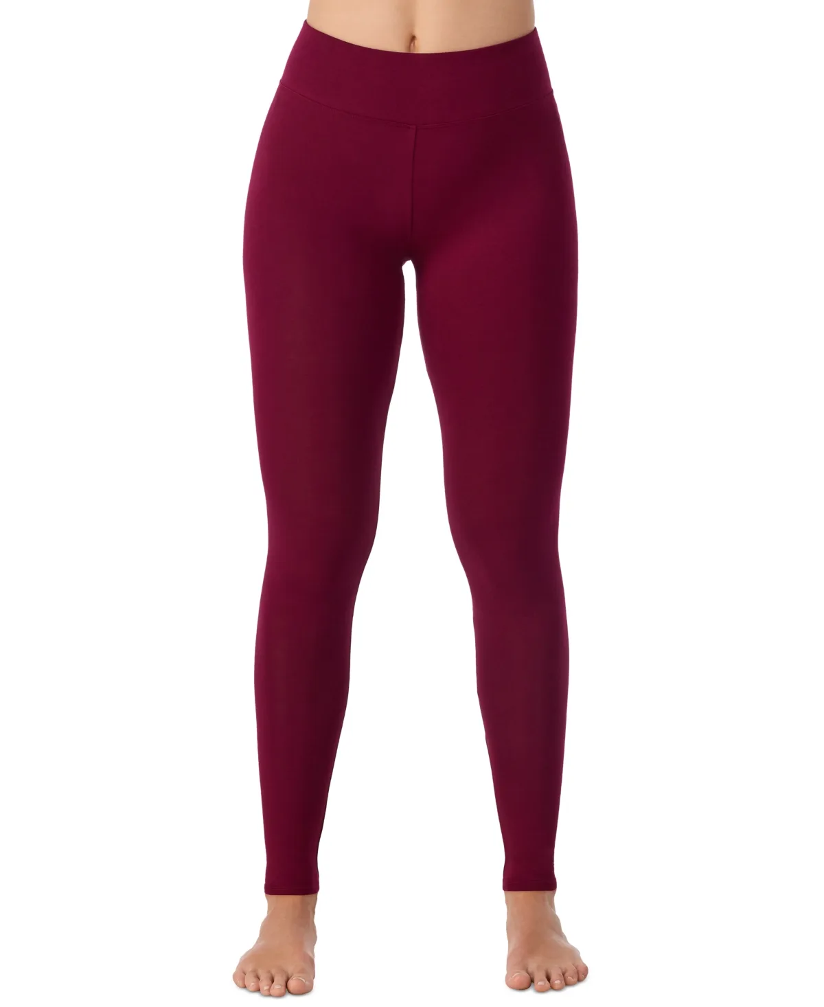 Softwear with Stretch High Waist Leggings by Cuddl Duds