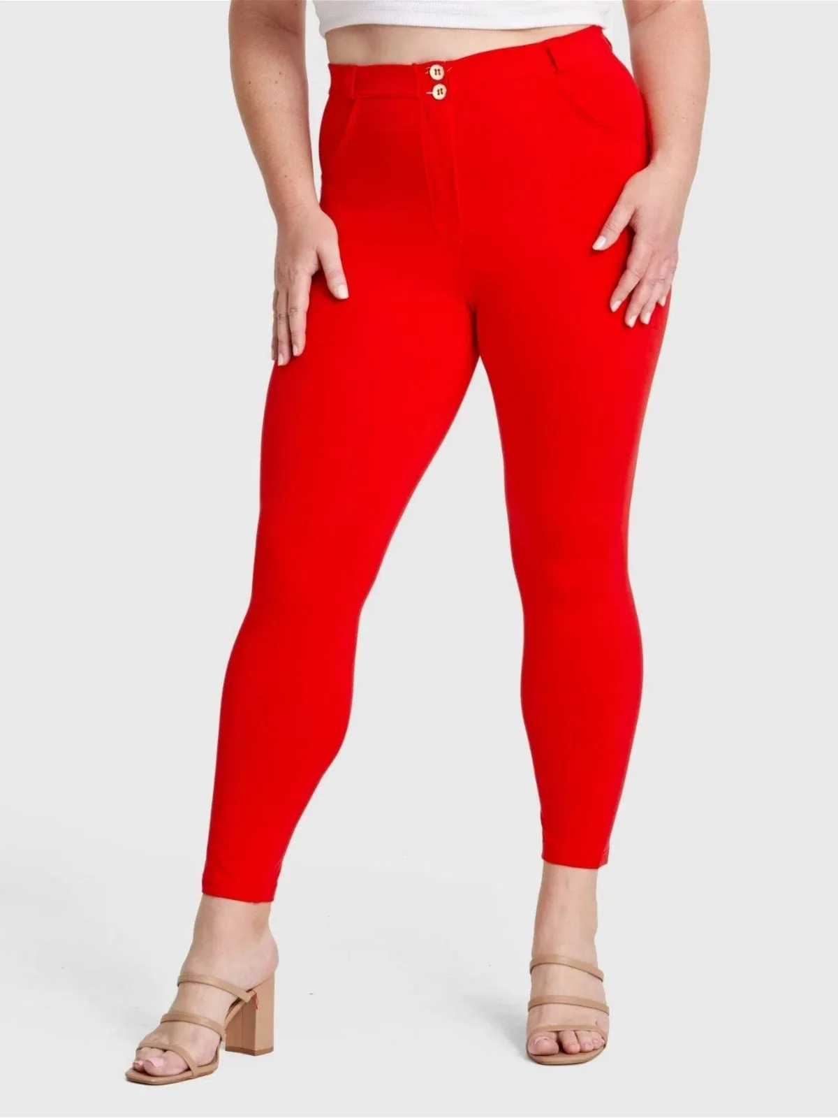 Curvy High-Rise Sculpting Skinny Pants by Freddy