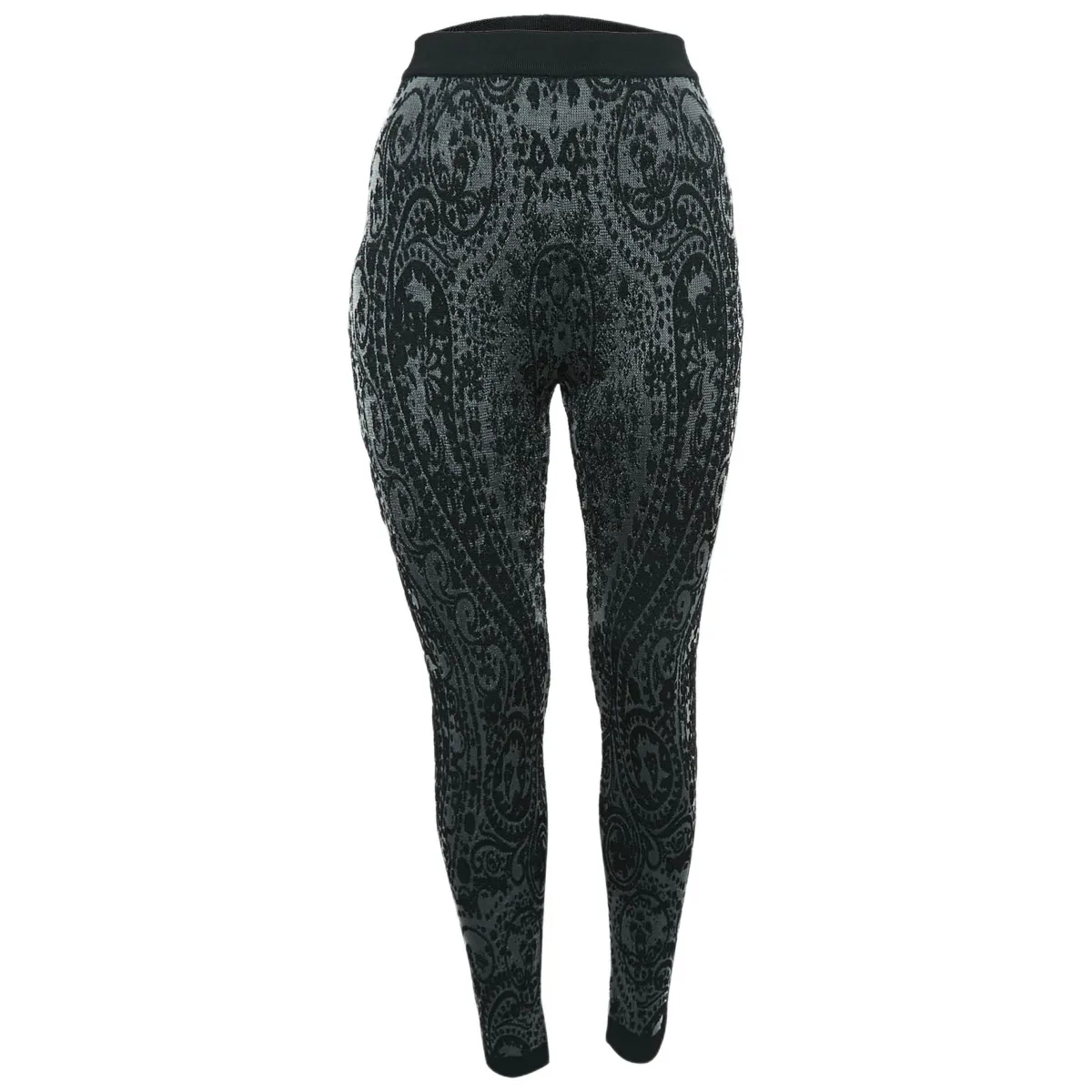 Jacquard Jersey Leggings by Pre-owned Balmain
