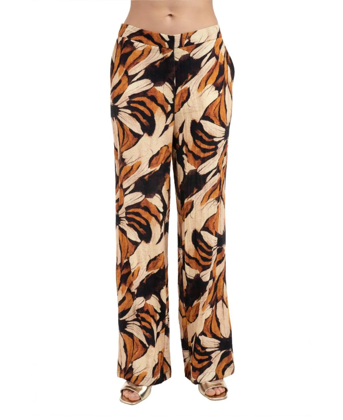 Printed Pant by Elle Collection