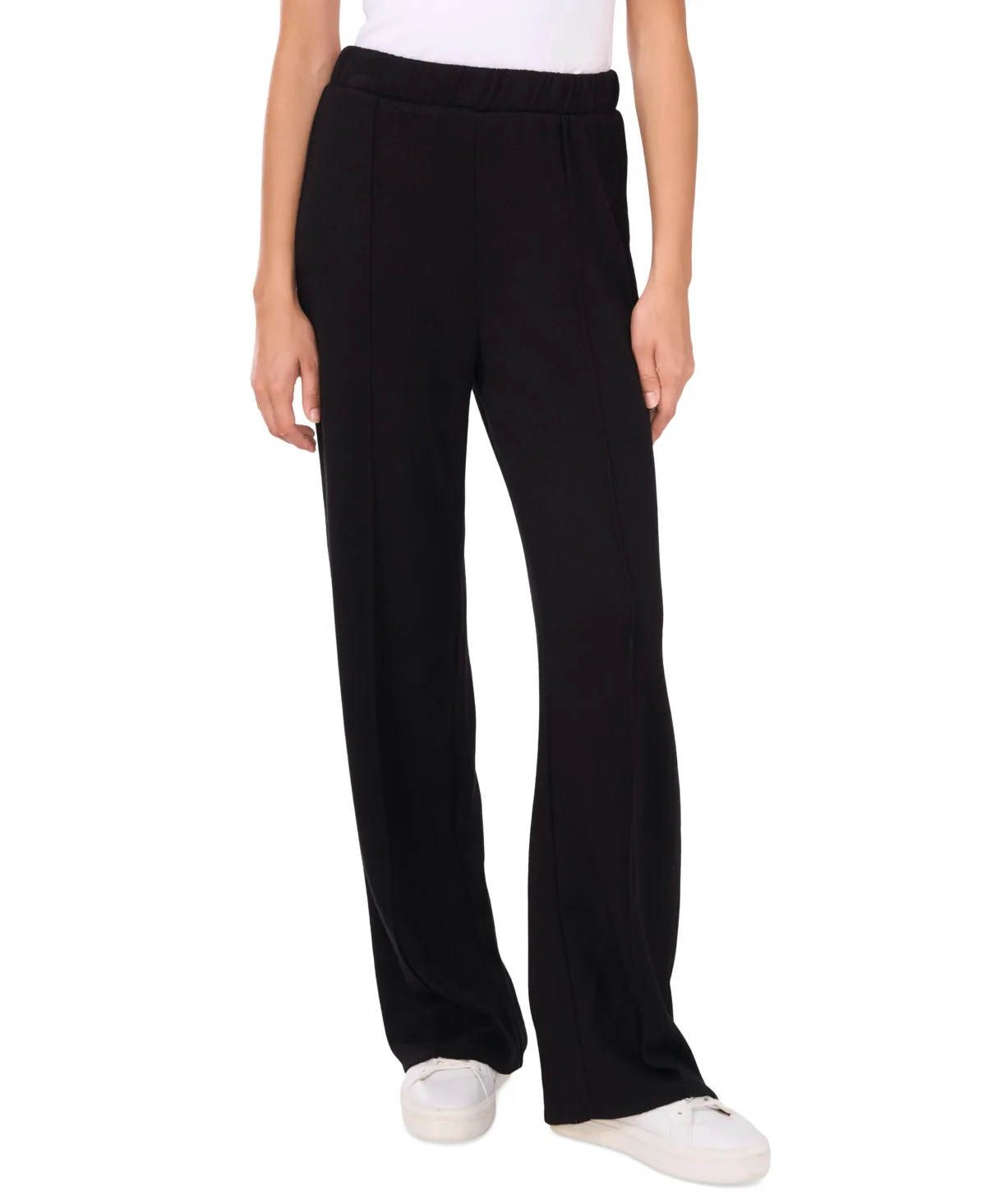 Knit Pull-On Wide-Leg Pants by Vince Camuto