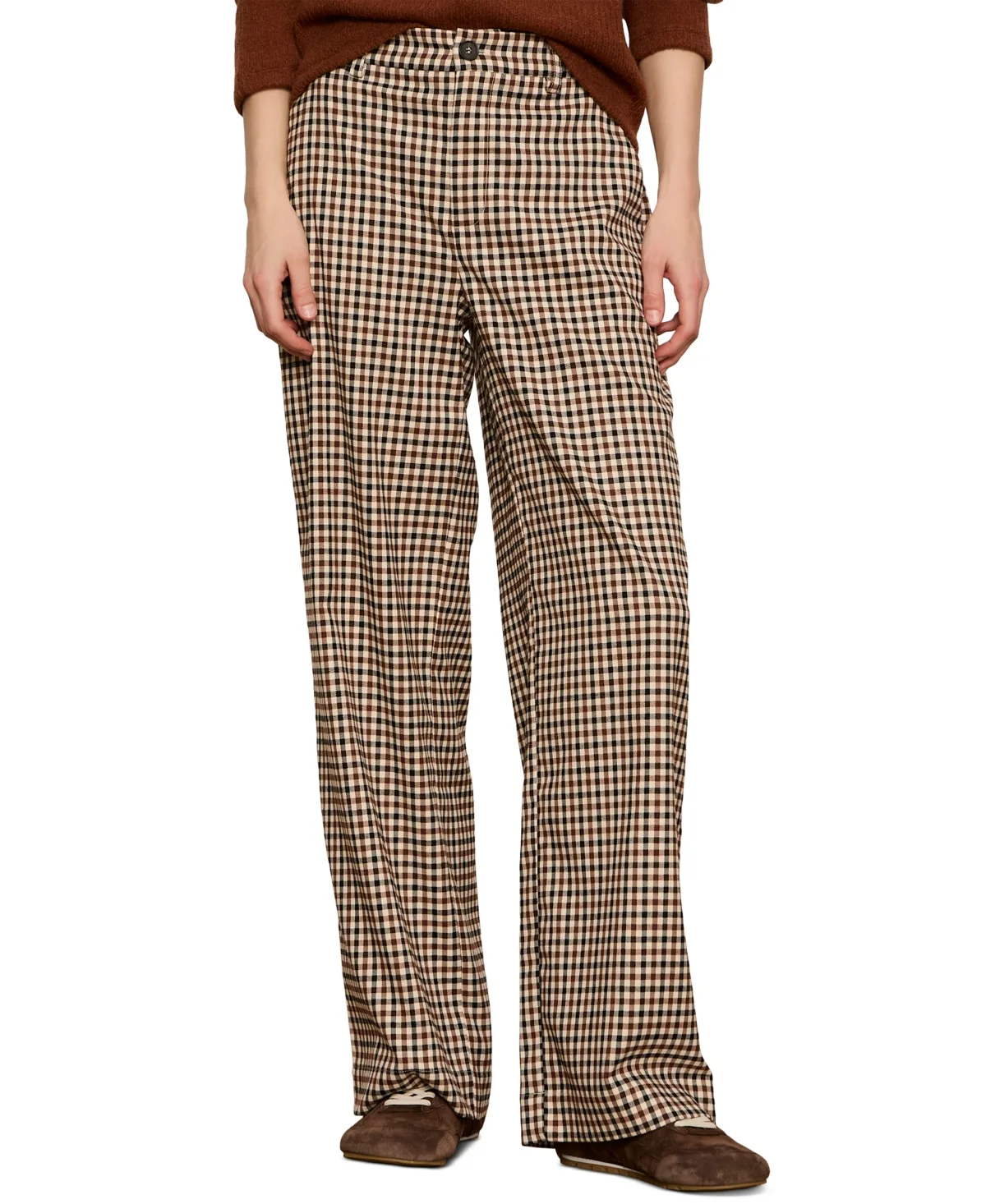 Eloise Mid-Rise Wide-Leg Trouser by Sanctuary