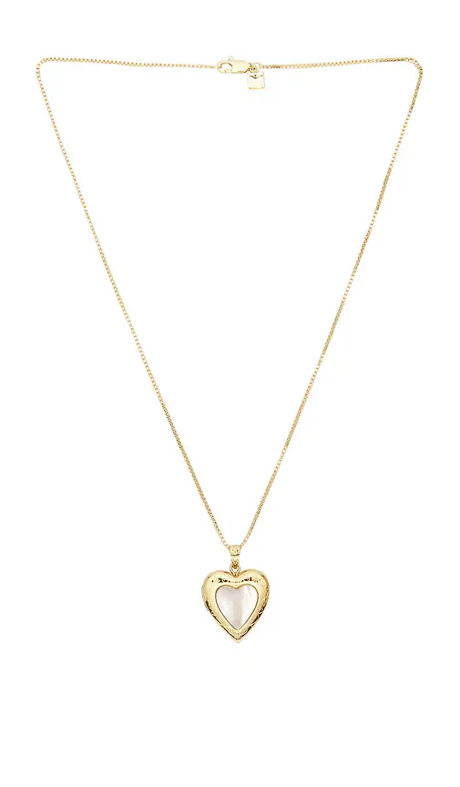 The Pearl Heart Photo Locket by The M Jewelers NY