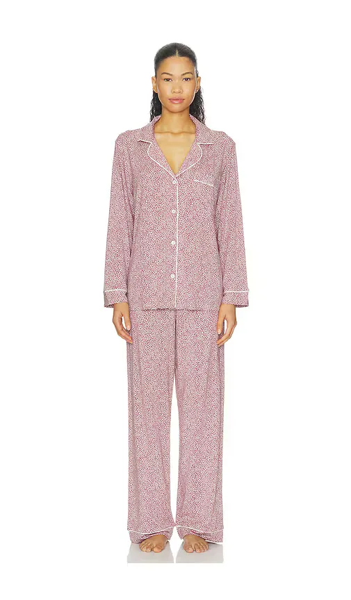 Gisele Printed Long Pajama Set by eberjey