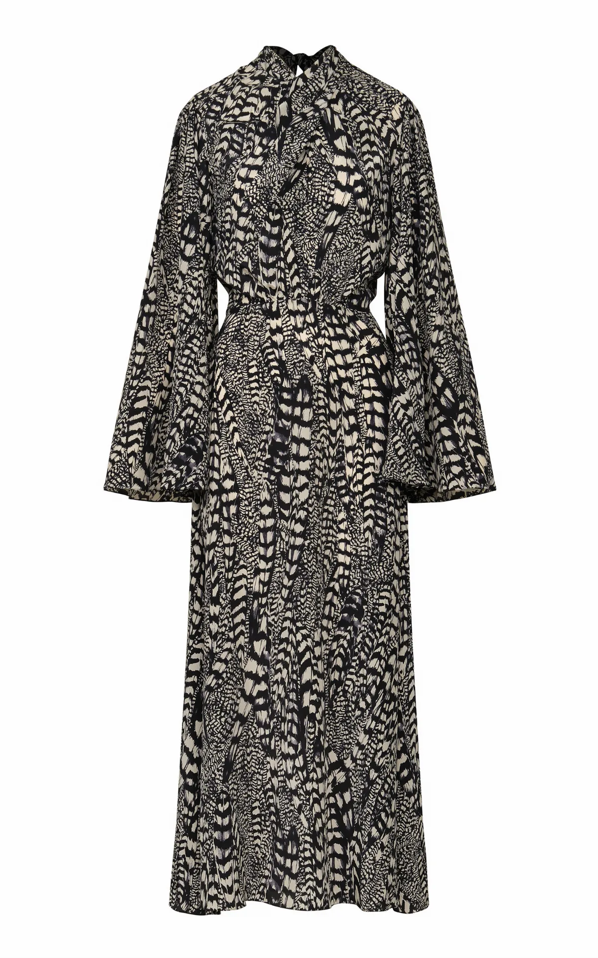 Maiden Voyage Printed Silk Maxi Dress