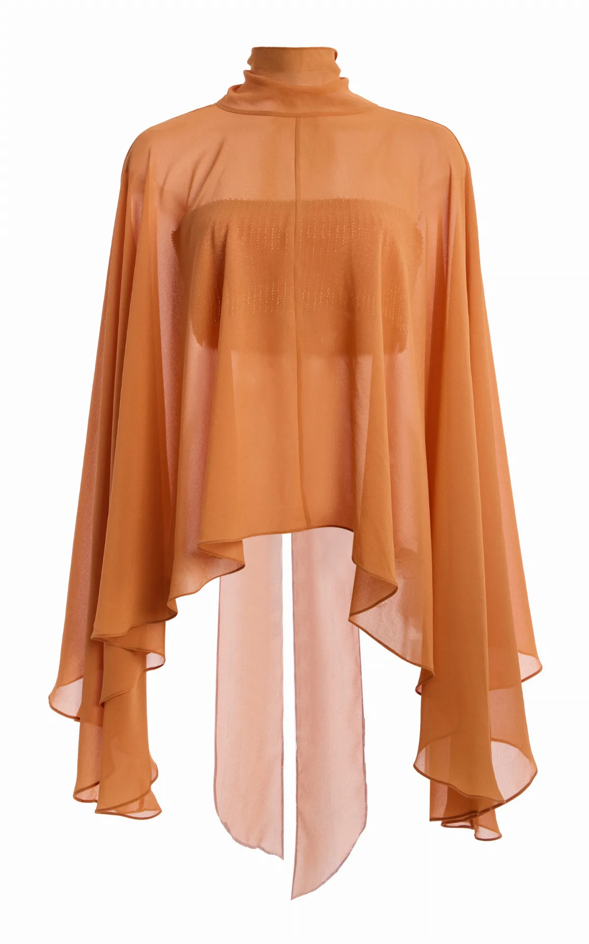 La Isla Palma Chiffon Cape and Top by De La Vali