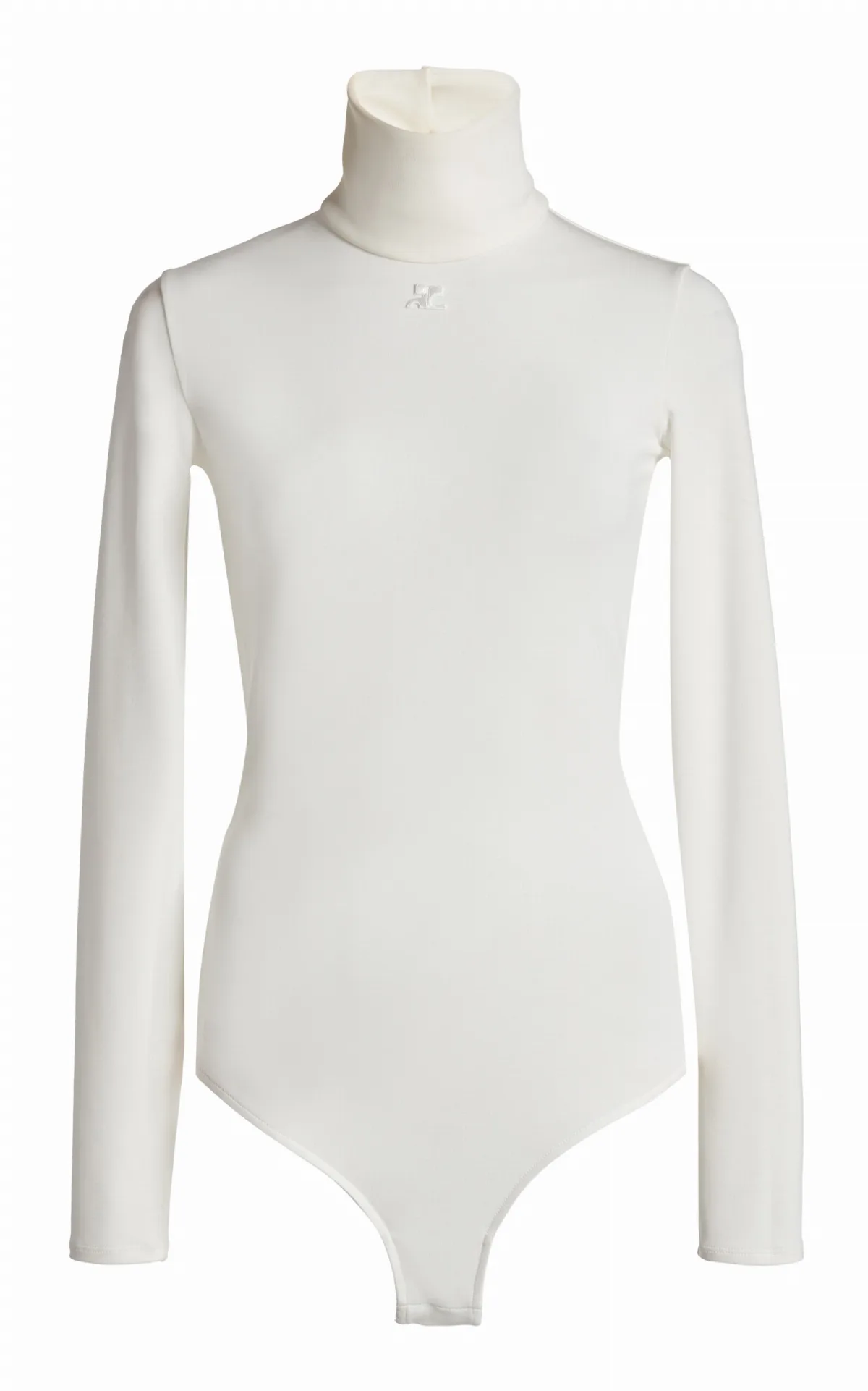 Mockneck Jersey Bodysuit by Courrèges