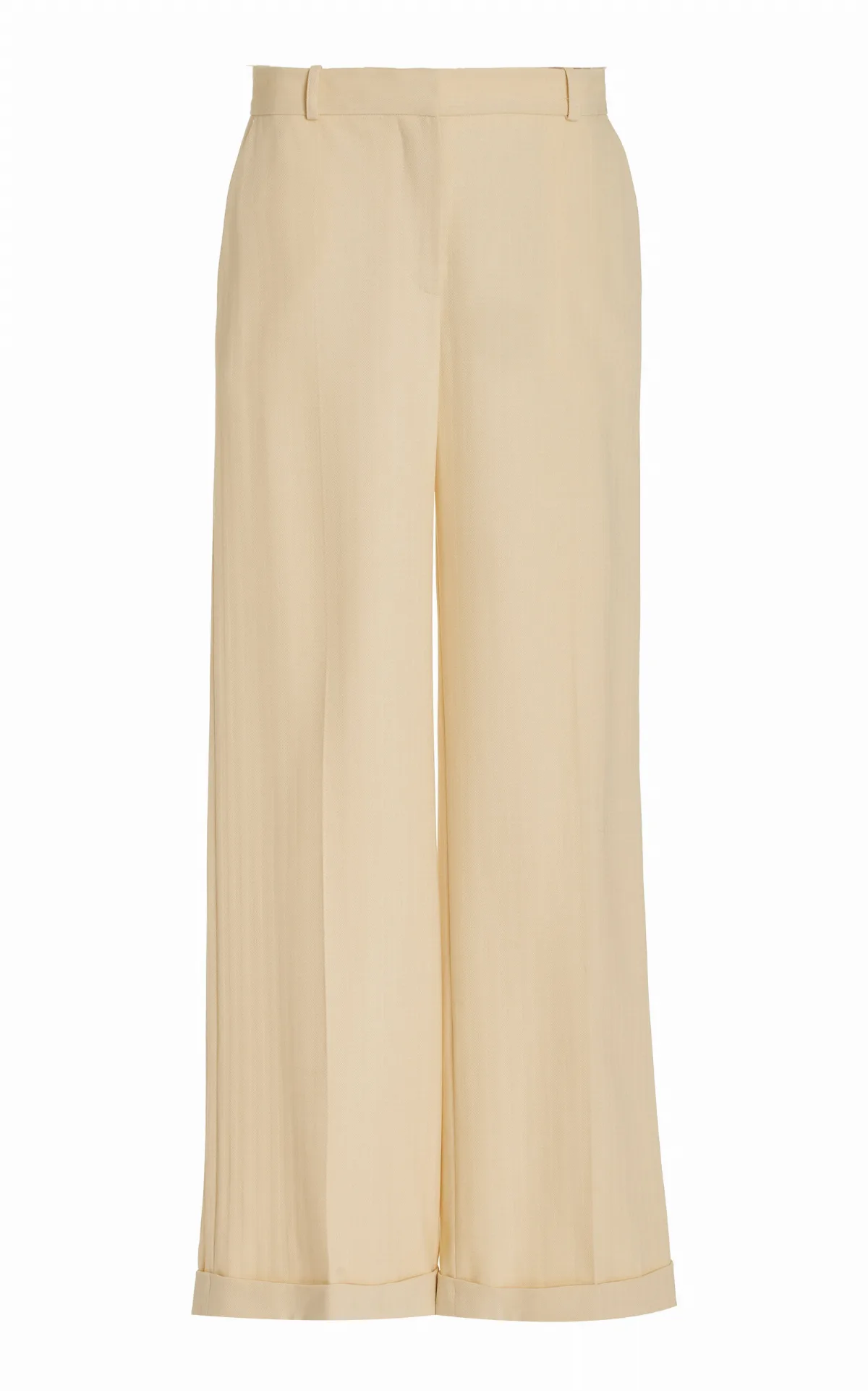 Tailored Herringbone-Weave Suit Trousers by Toteme