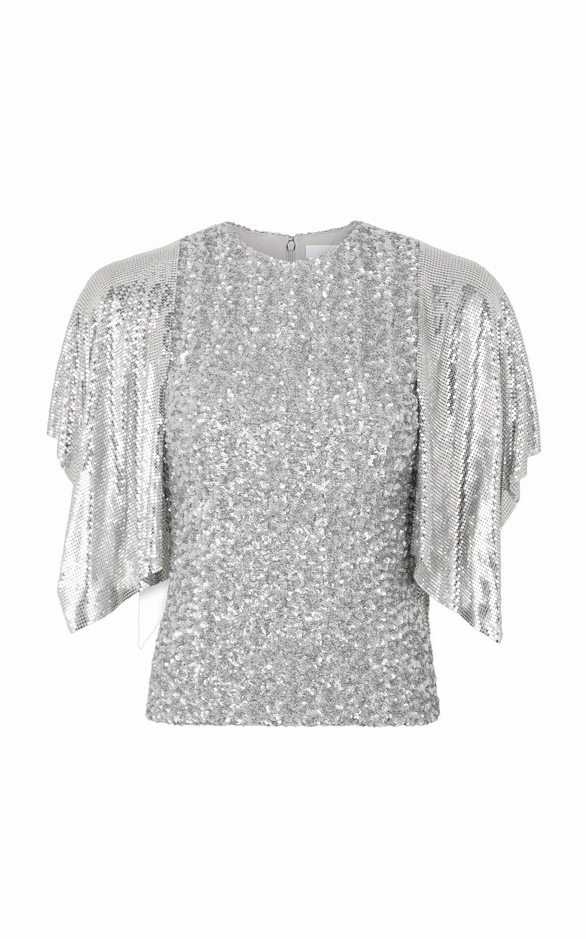 Sequined Mesh Top by Rabanne