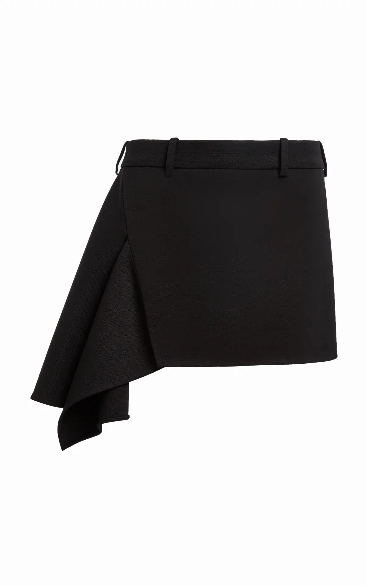 Slashed Wool Mini Skirt by Givenchy