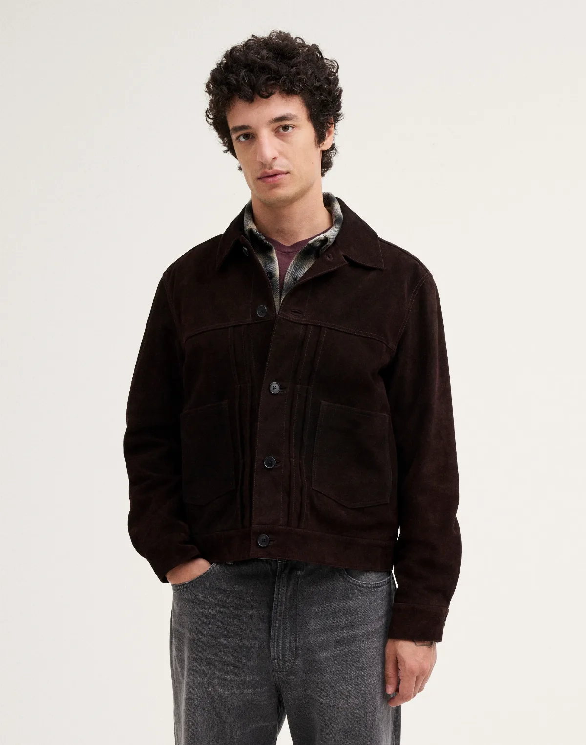 Suede Type 2 Trucker Jacket by MW