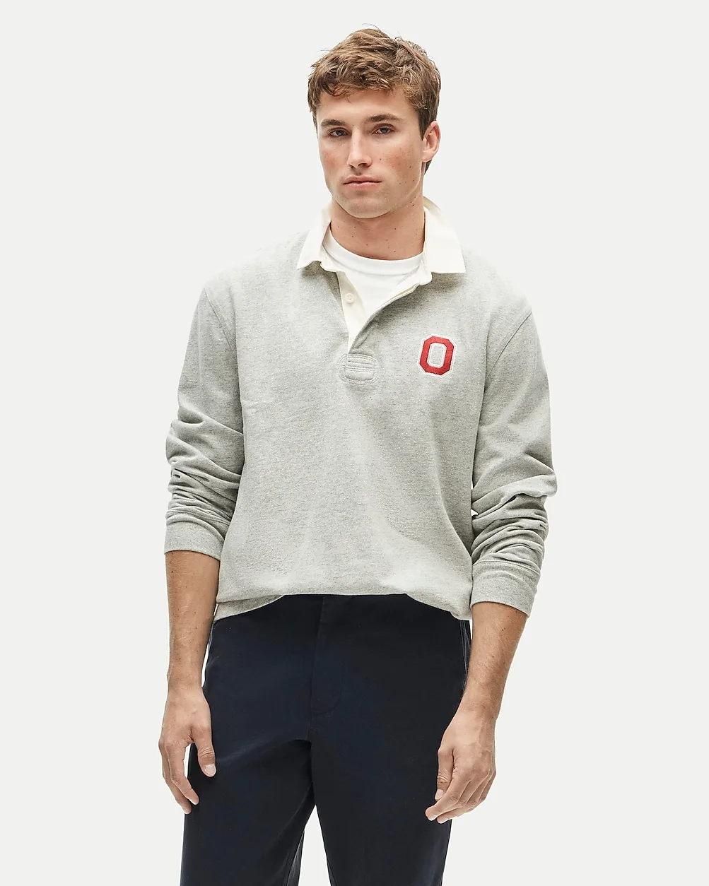 '47 x J.Crew Ohio State Rugby Shirt