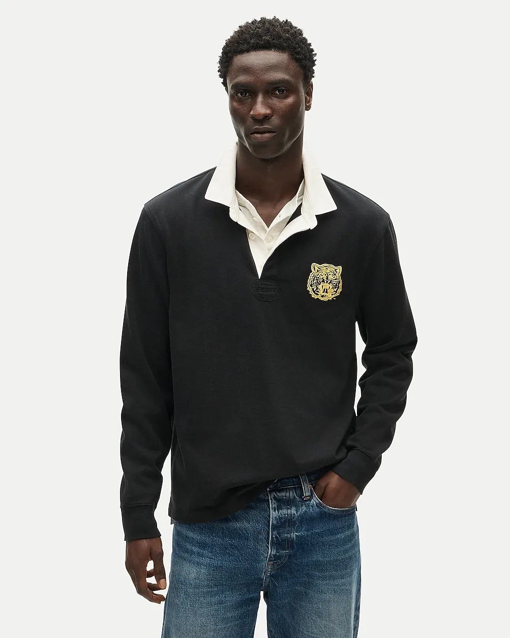 '47 x J.Crew Grambling Rugby Shirt