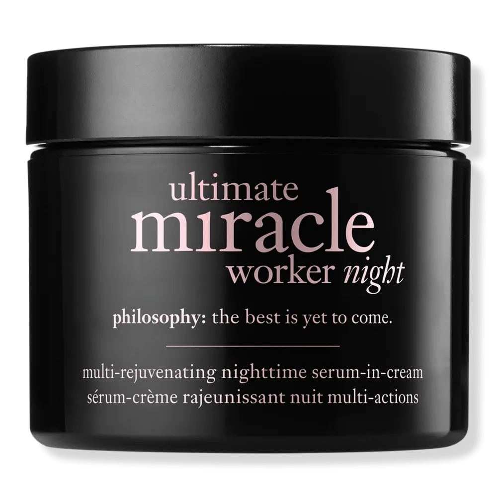 Ultimate Miracle Worker Nighttime Serum-in-Cream with Retinol & Ahas by Philosophy