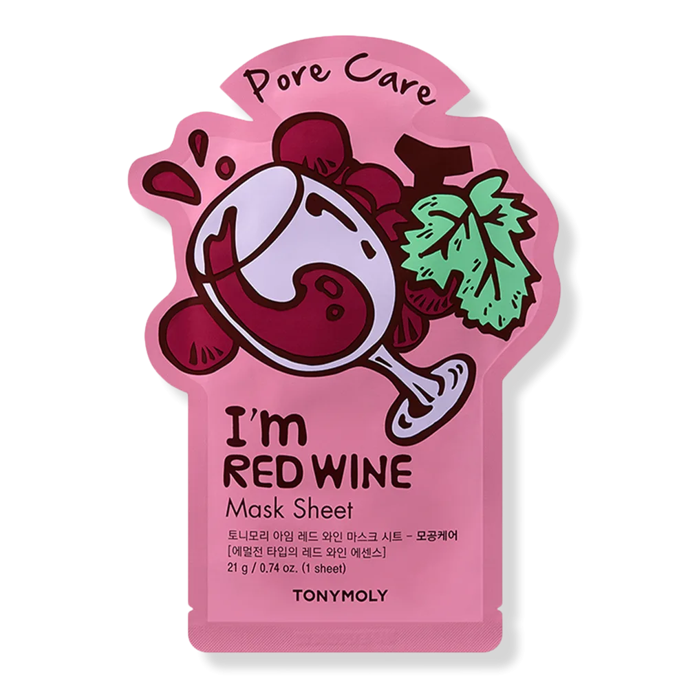 I Am Sheet Mask - Red Wine by TONYMOLY