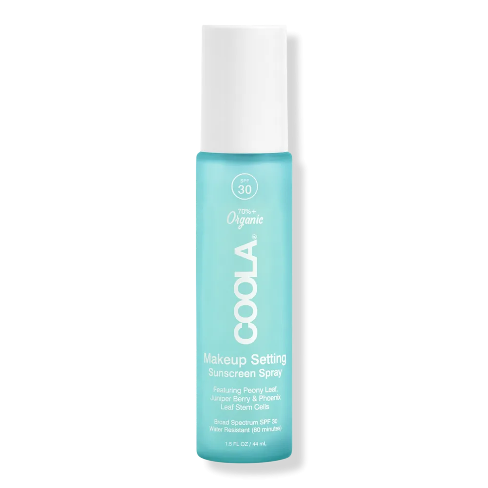 Makeup Setting Spray Organic Sunscreen SPF 30 by COOLA