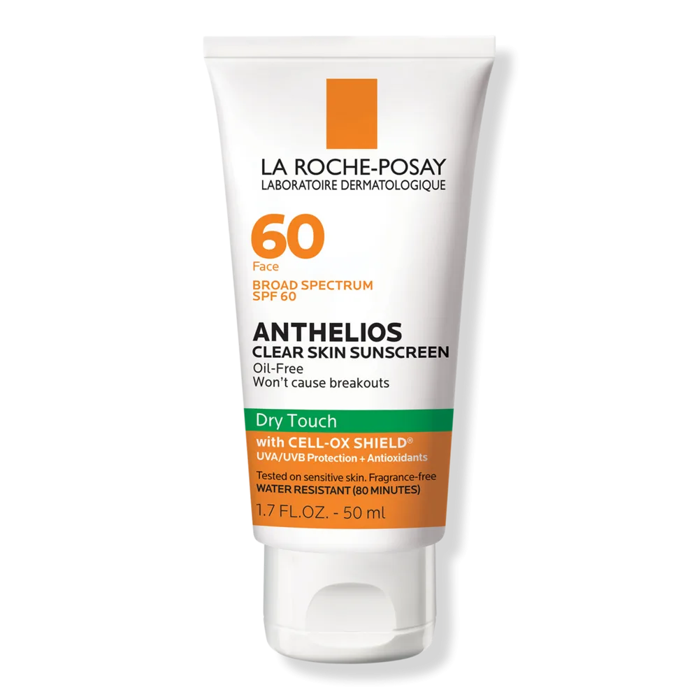 Anthelios Clear Skin Dry Touch Face Sunscreen SPF 60 by La Roche-Posay
