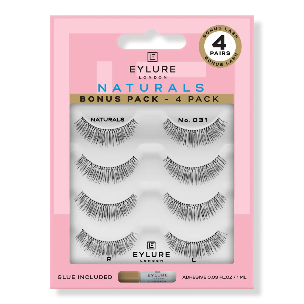 Naturals No. 031 Eyelashes Multipack by Eylure