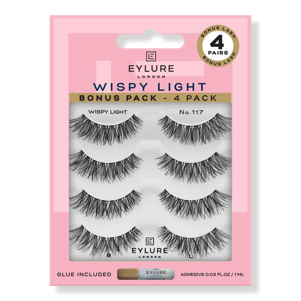Wispy Light No. 117 Eyelashes Multipack by Eylure
