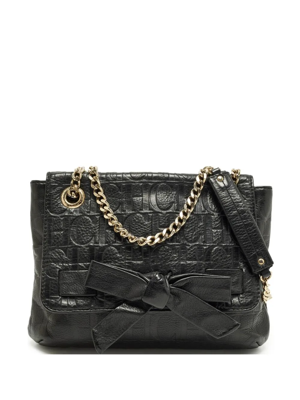 Audrey Bow-Detail Shoulder Bag by Carolina Herrera Vintage