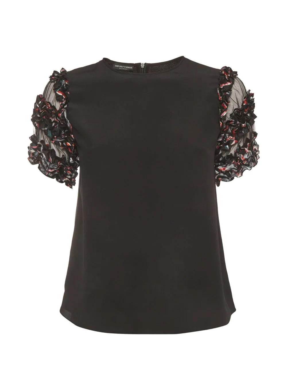 Ruffle-Trim Blouse by Emporio Armani Pre-Owned