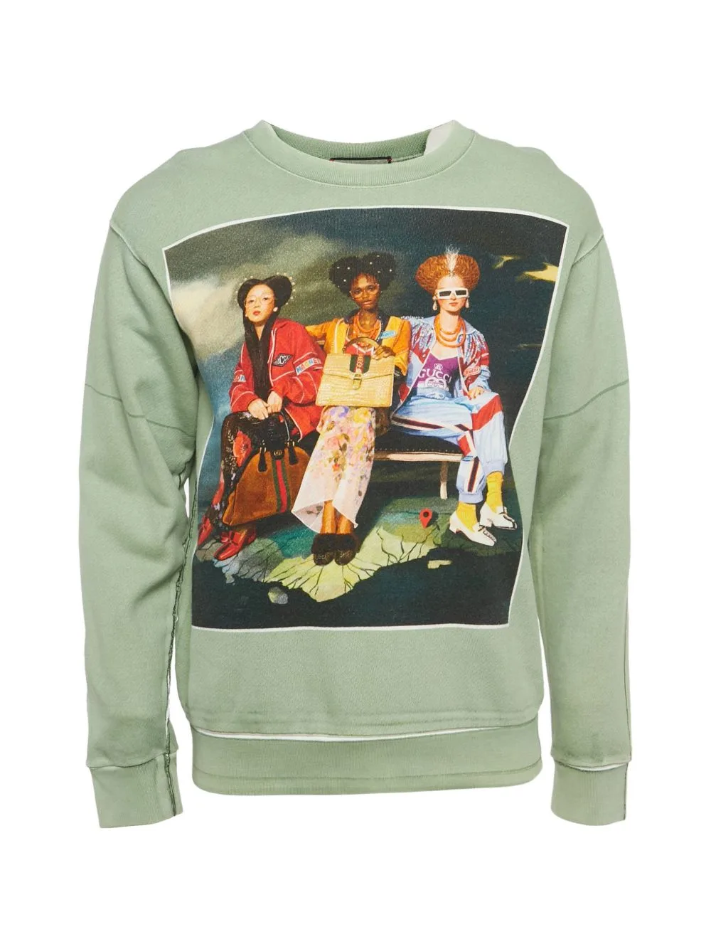 Gucci x Ignasi Monreal Print Sweatshirt by Gucci Pre-Owned