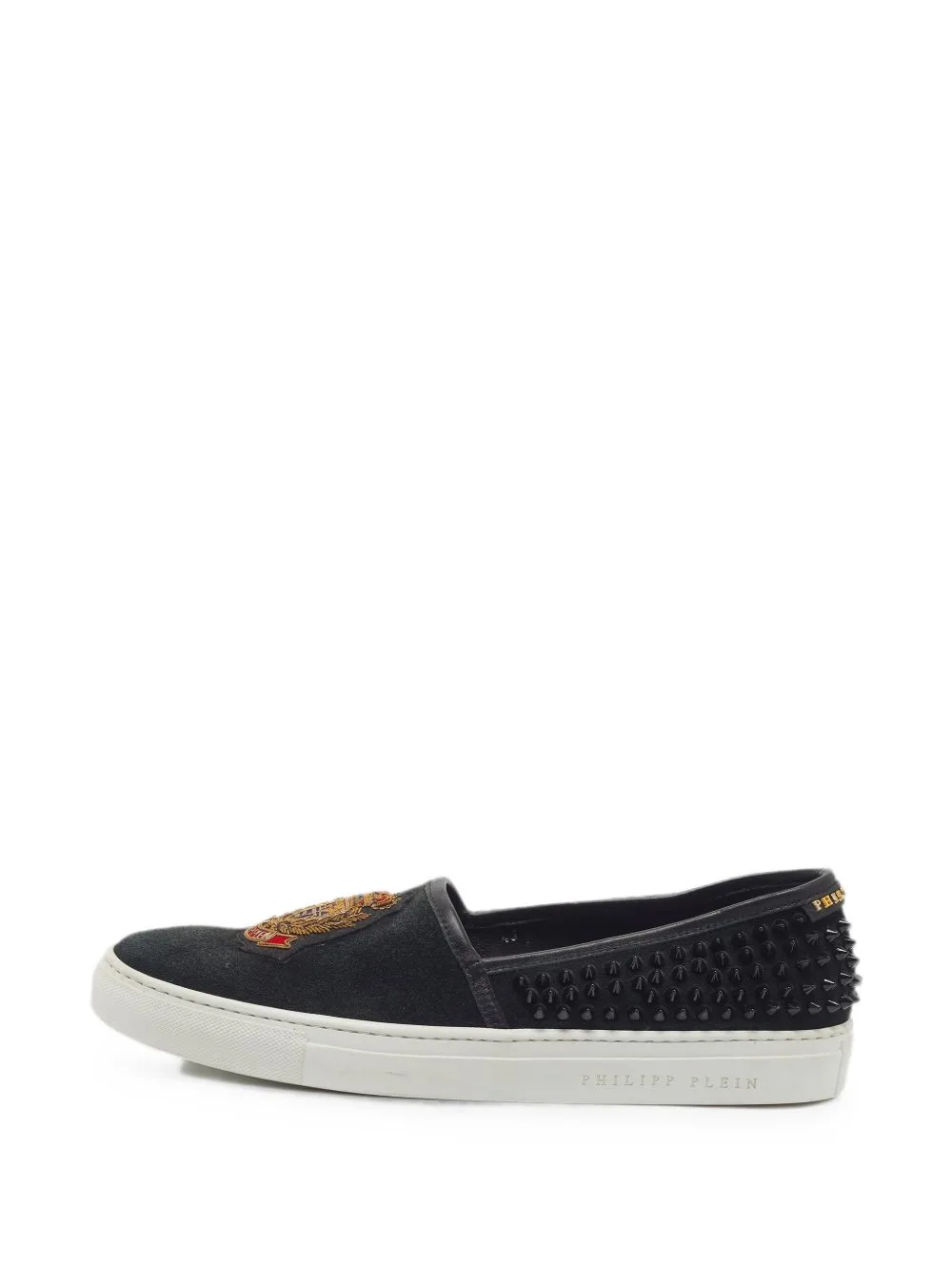 Spike Embroidered Sneakers by Christian Louboutin Pre-Owned