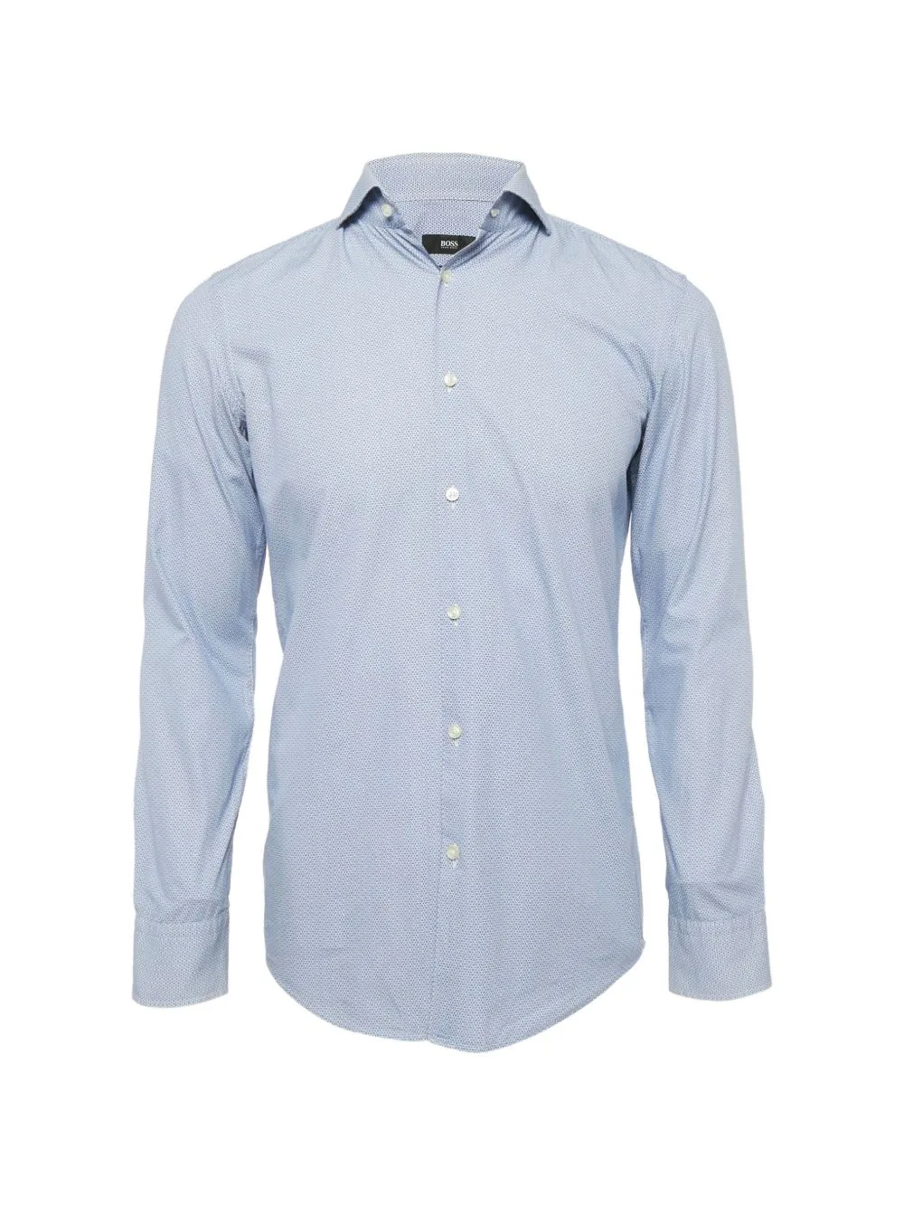 Geometric-Print Slim-Fit Shirt by BOSS GREEN HUGO BOSS