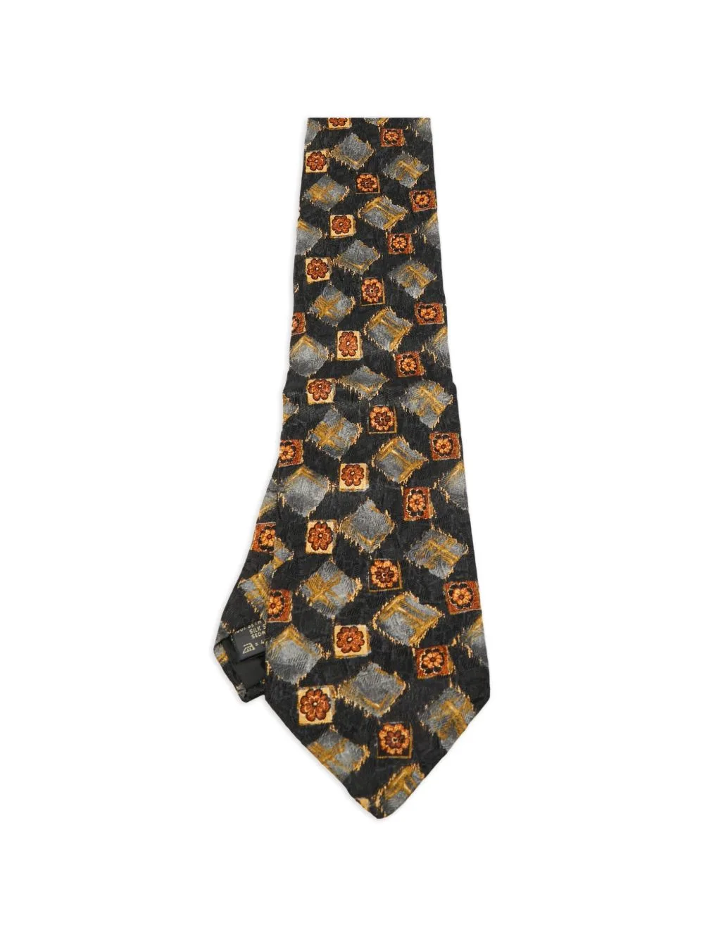 Printed Silk Tie by Ermenegildo Zegna Vintage