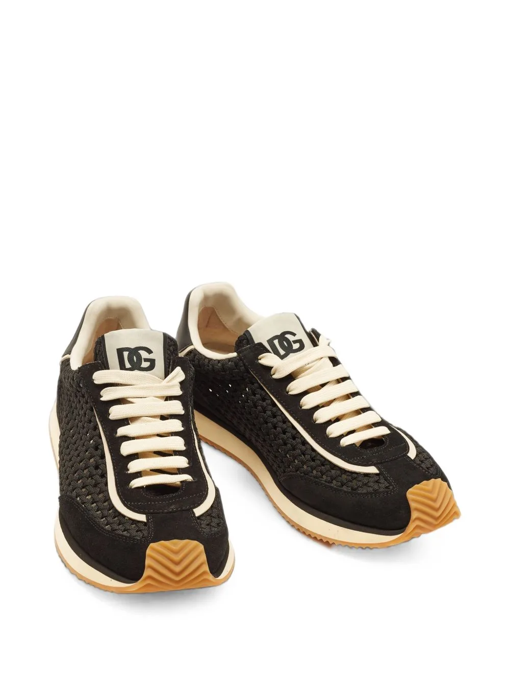 DG Cushion Woven Sneakers by Dolce & Gabbana Pre-Owned
