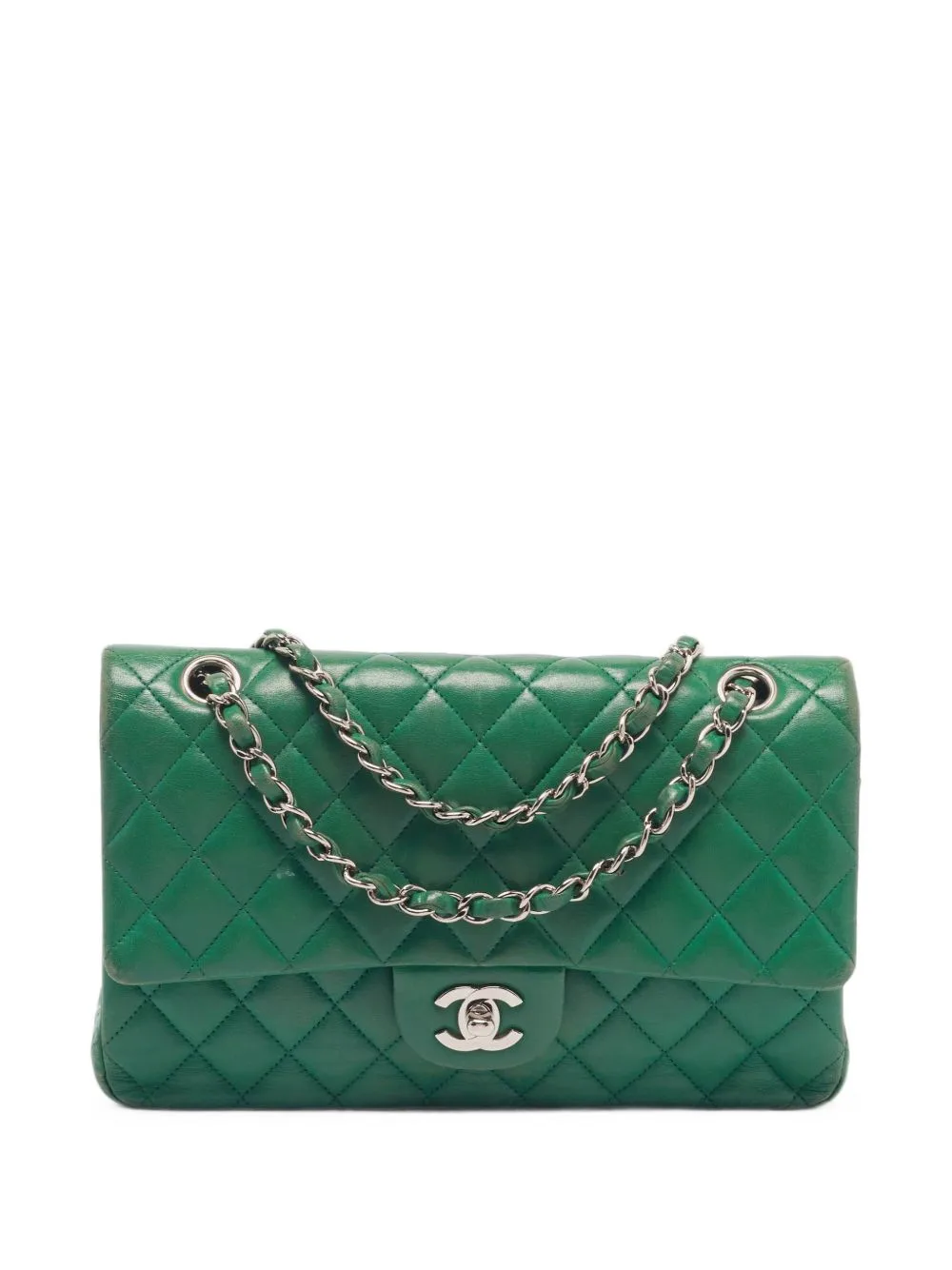 2016-2017 Medium Classic Double-Flap Quilted Shoulder Bag by CHANEL Pre-Owned