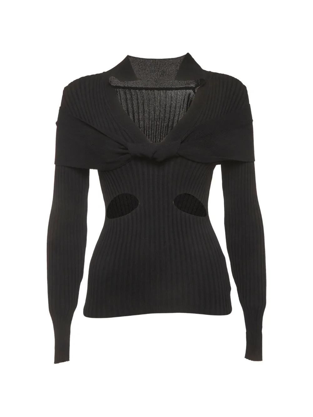 La Maille Asco Twist-Detail Top by Jacquemus Pre-Owned