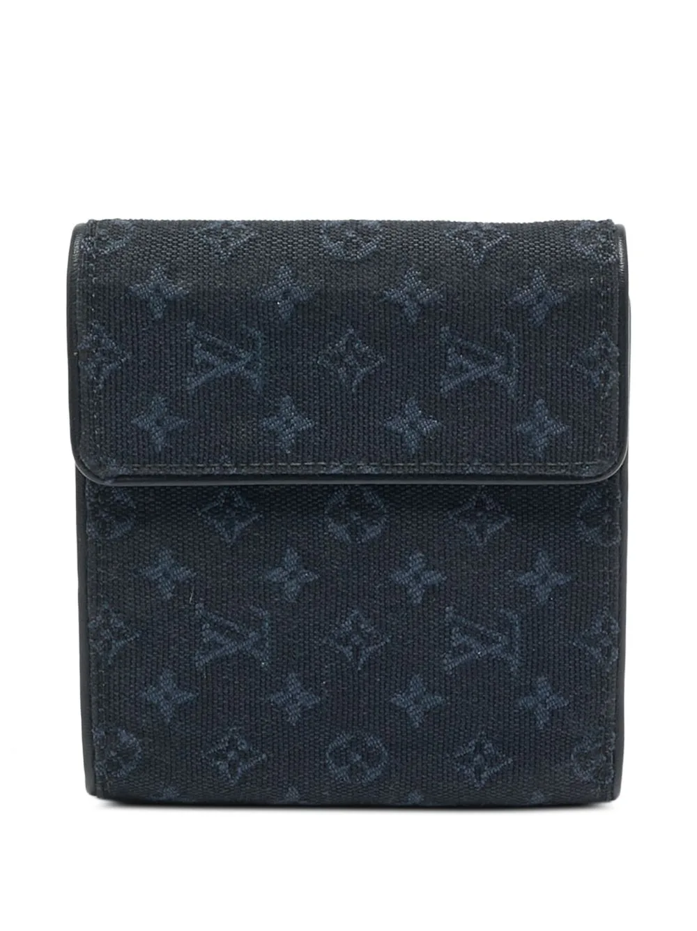 Monogram Mini Lin Compact Wallet by Louis Vuitton Pre-Owned