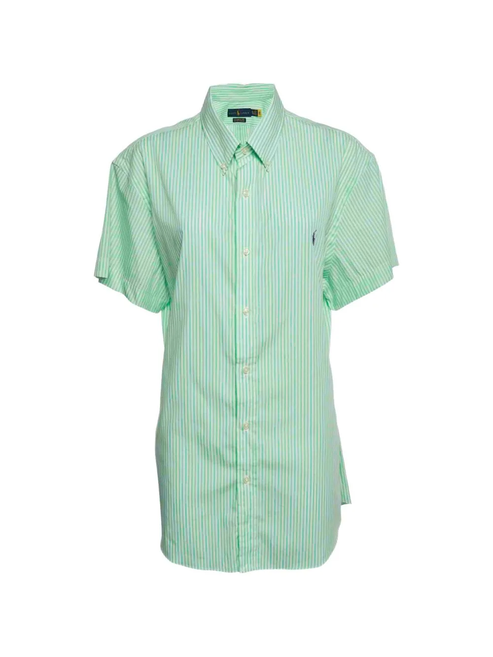 Striped Short-Sleeve Shirt by Ralph Lauren Vintage