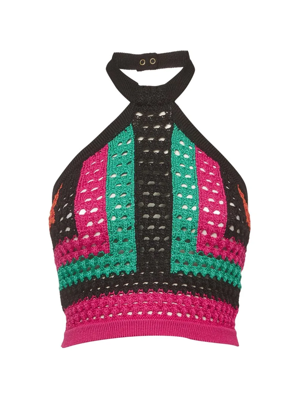 Halter-Neck Cropped Top by Balmain Pre-Owned
