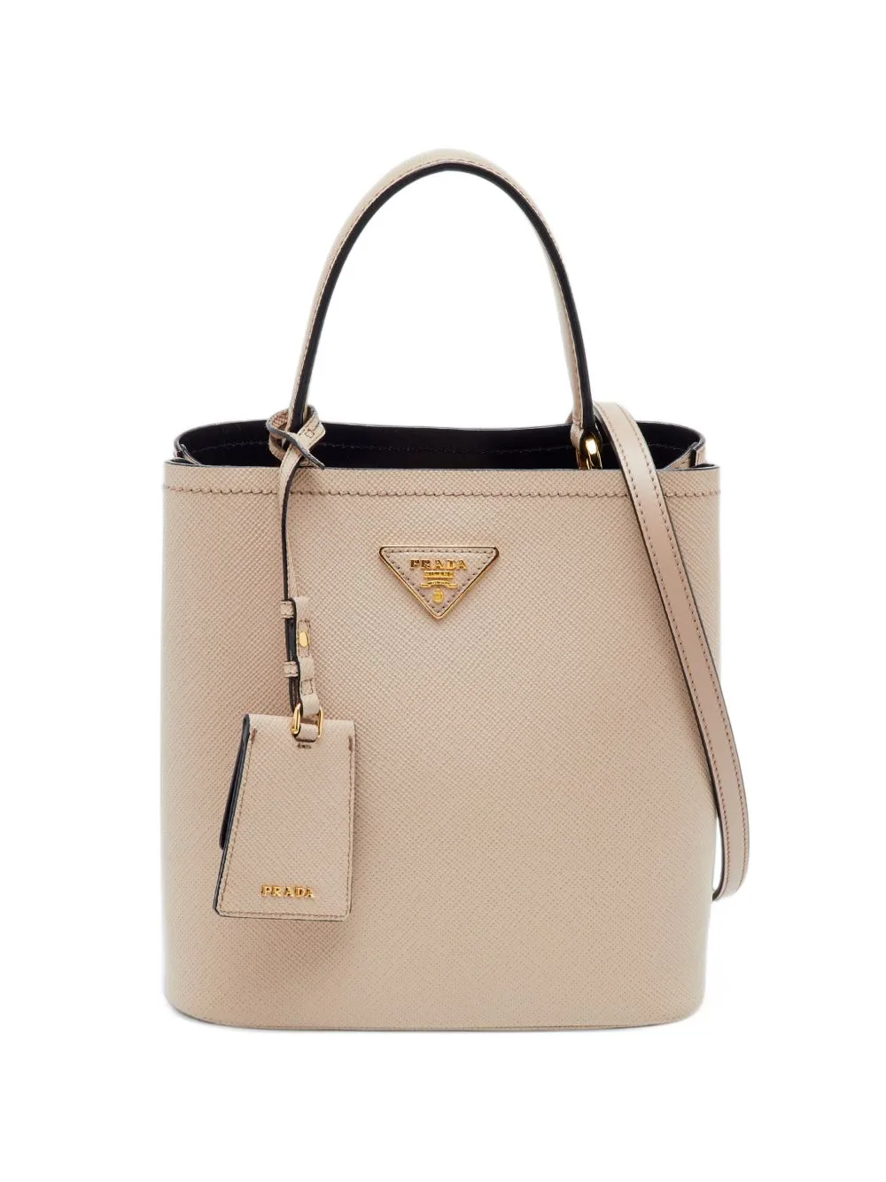 Medium Panier Saffiano Cuir Tote Bag by Prada Pre-Owned