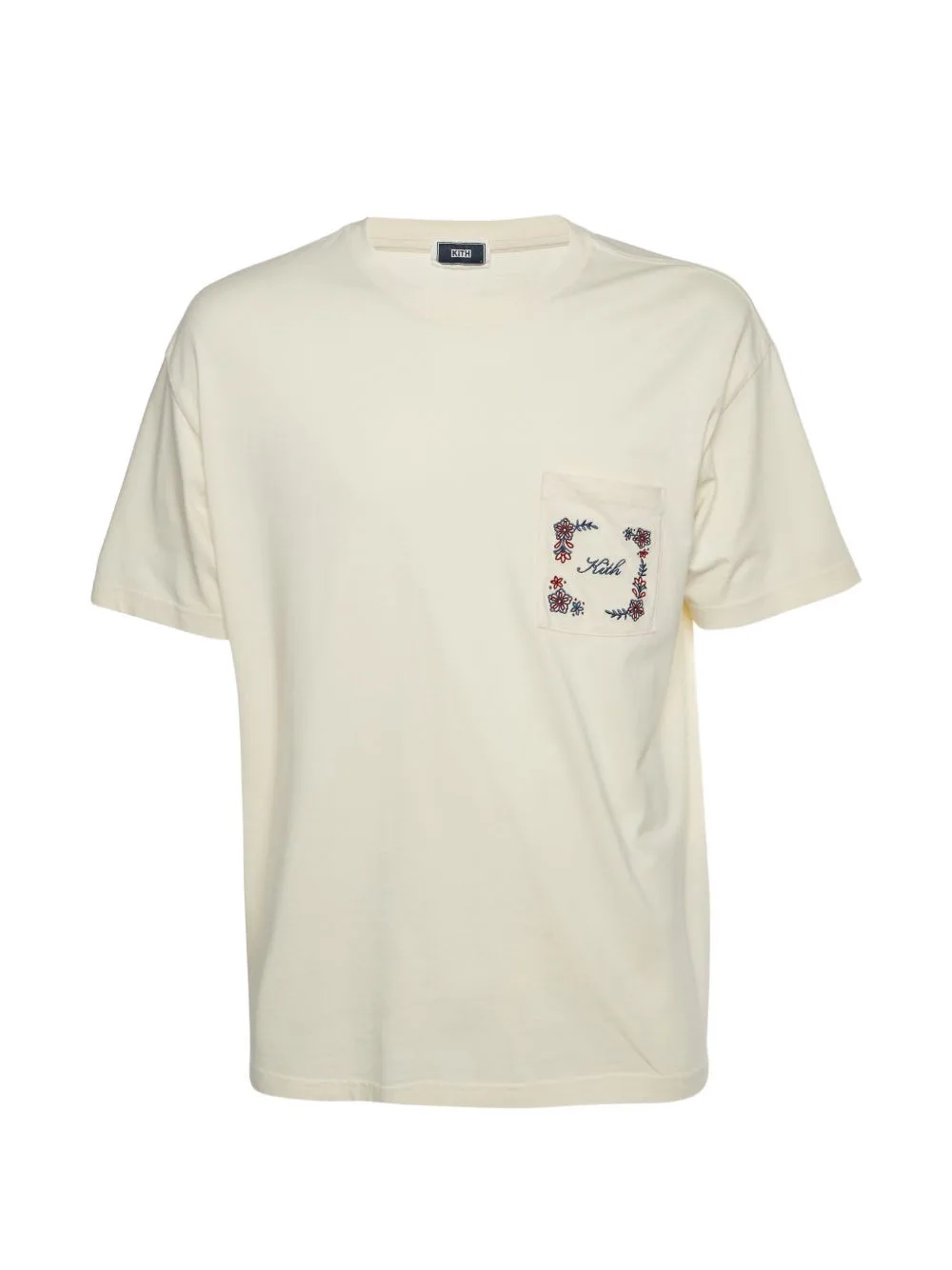 Floral-Embroidered Pocket T-Shirt by KITH