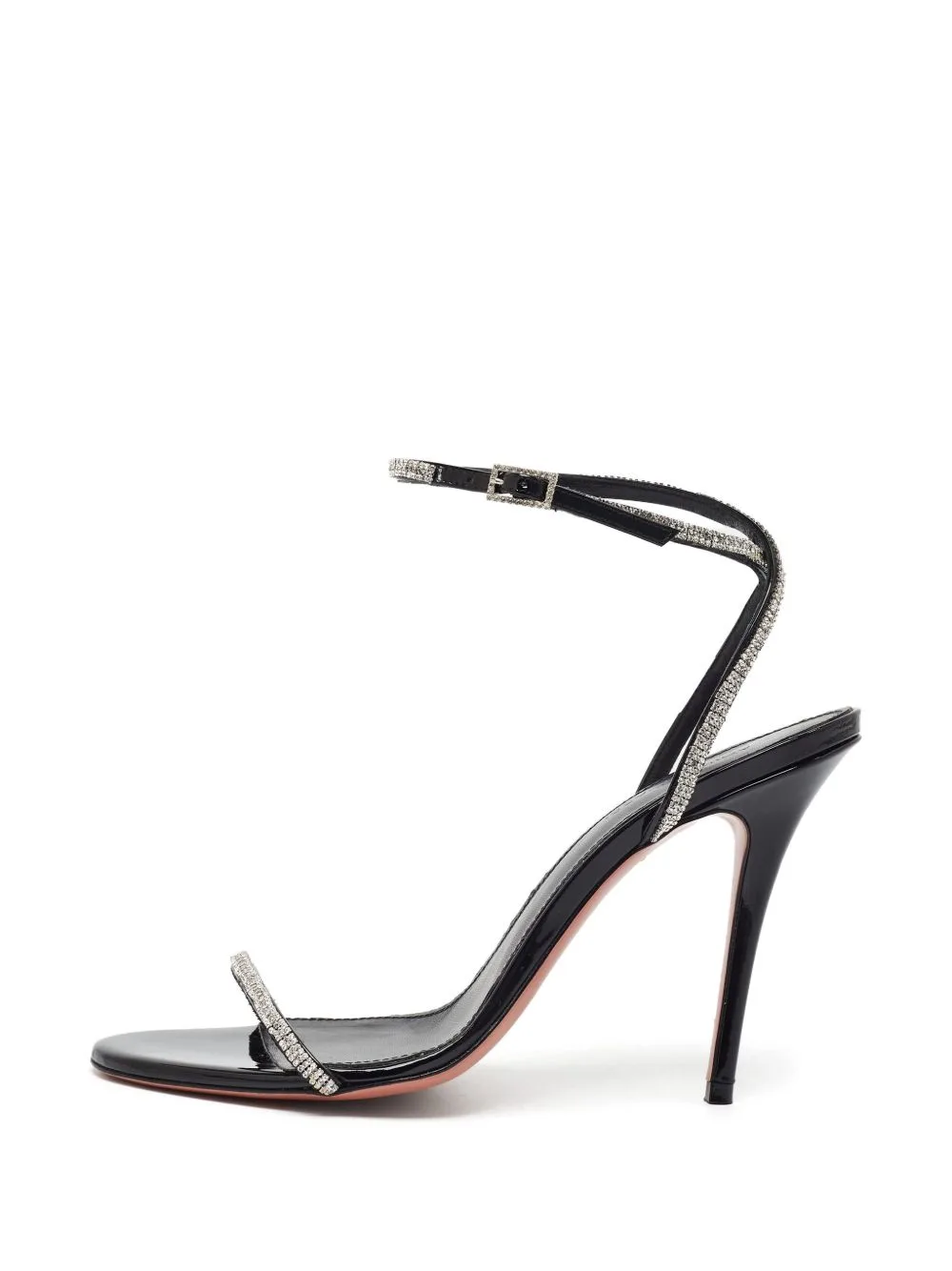 Diamante Crystal-Embellished Sandals by Amina Muaddi