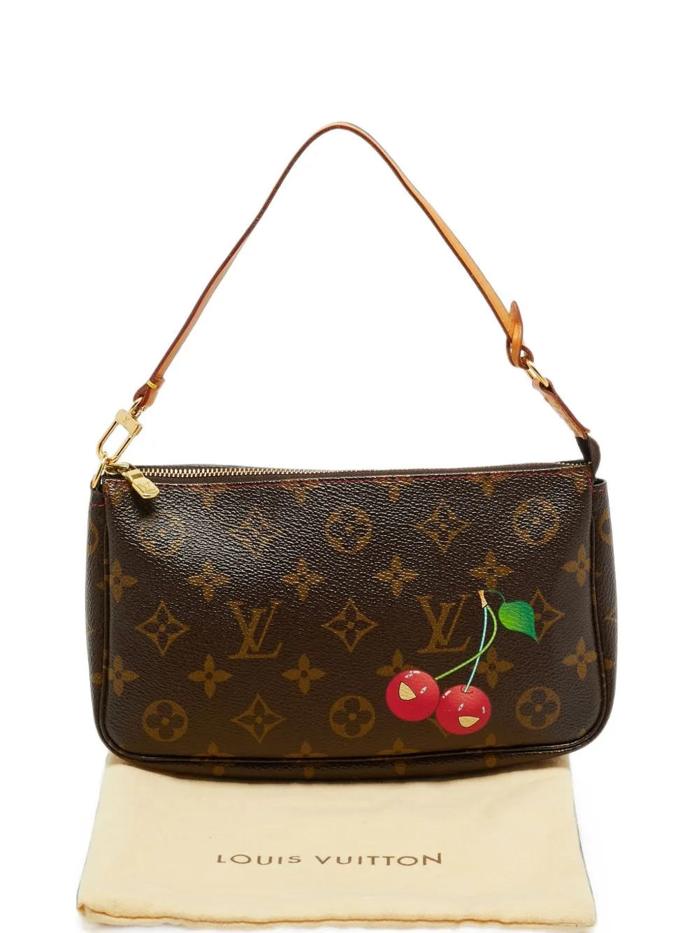 2005 Cerises Pochette Clutch Bag by Louis Vuitton Pre-Owned
