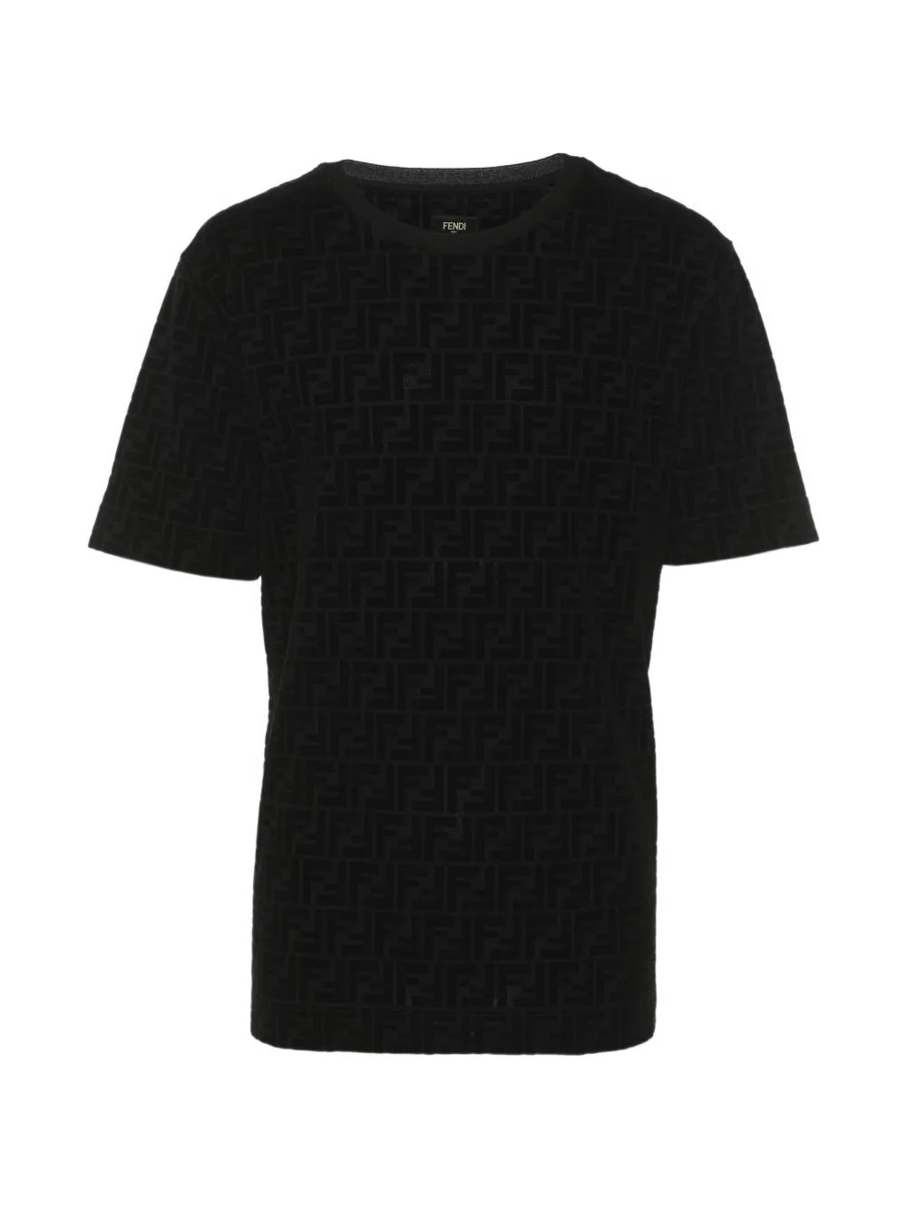 FF Motif Velvet T-Shirt