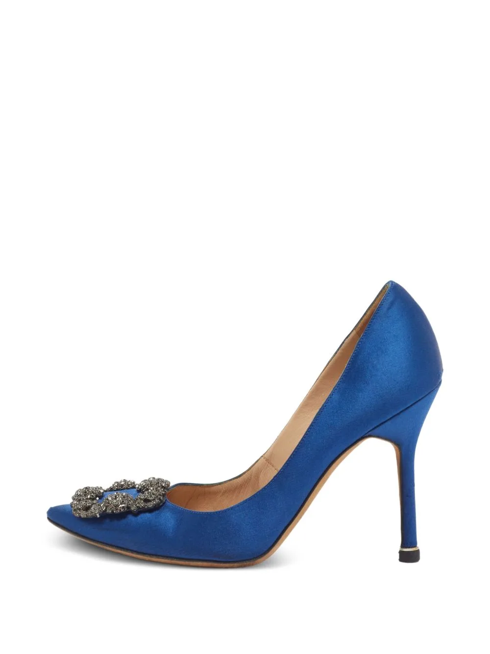 Hangisi Buckle Heeled Pumps by Manolo Blahnik