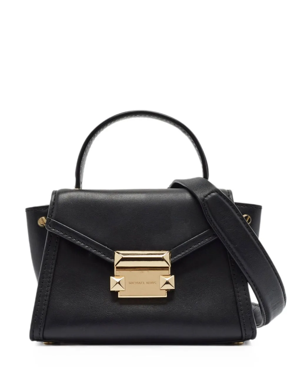 Mini Whitney Leather Handbag by Michael Kors Vintage