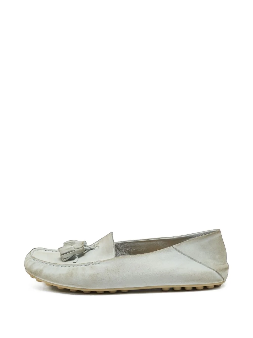 Dot Sole Walk Tassel Loafers by Loro Piana Pre-Owned
