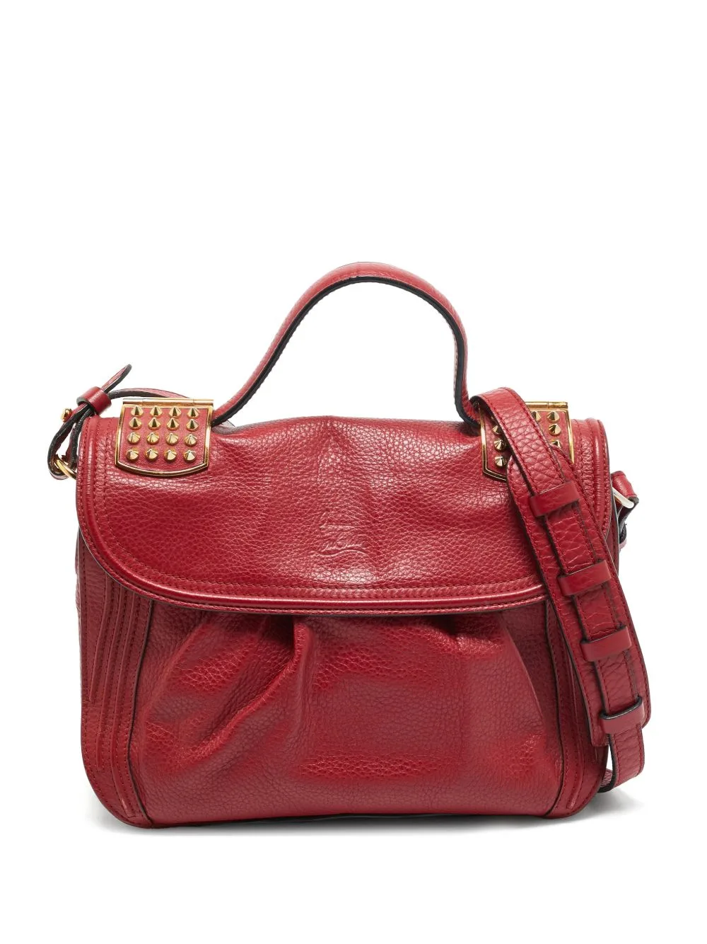 Dompteuse Leather Top-Handle Bag by Christian Louboutin Pre-Owned