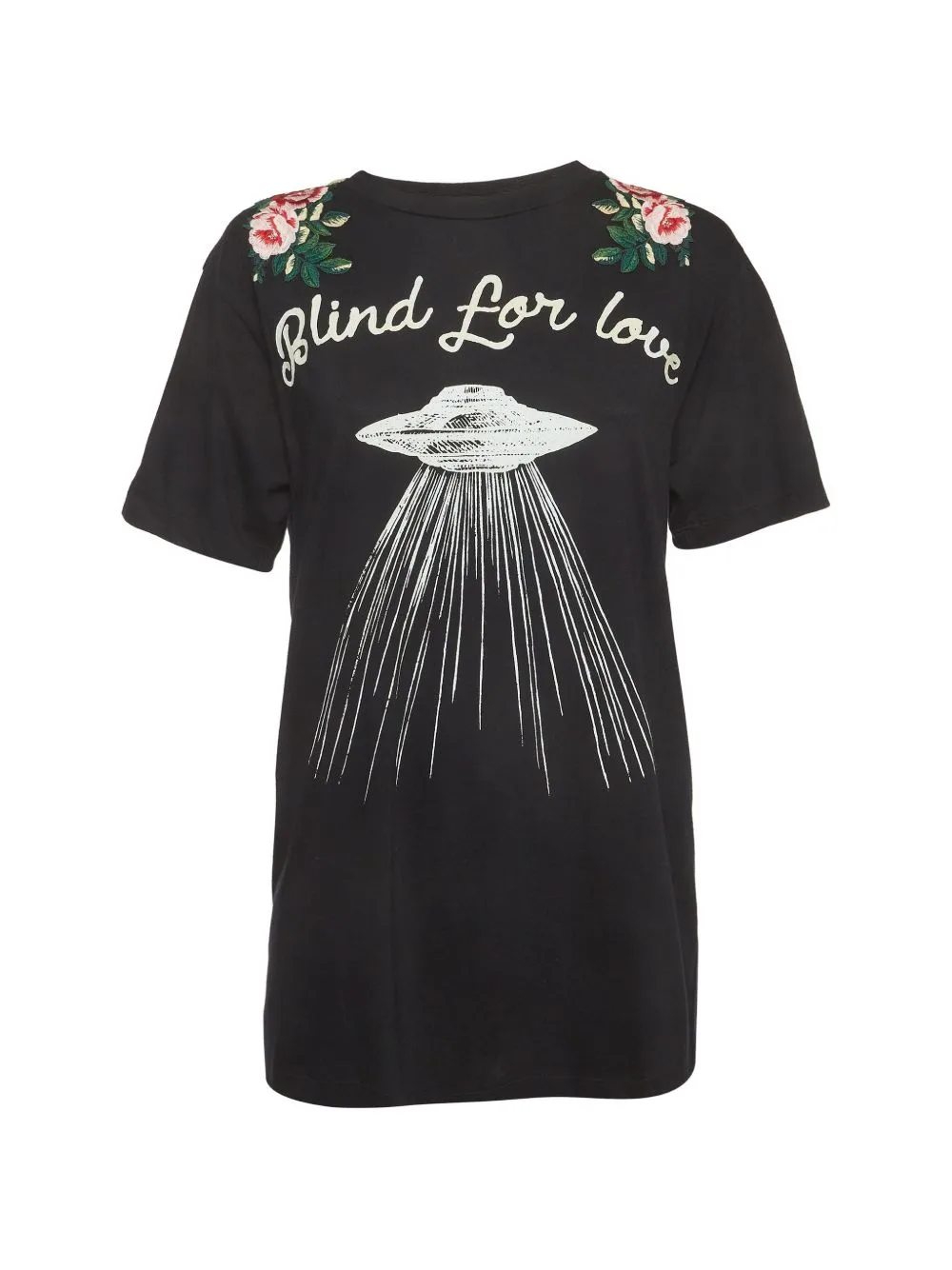 Printed Embellished T-Shirt by Gucci Pre-Owned