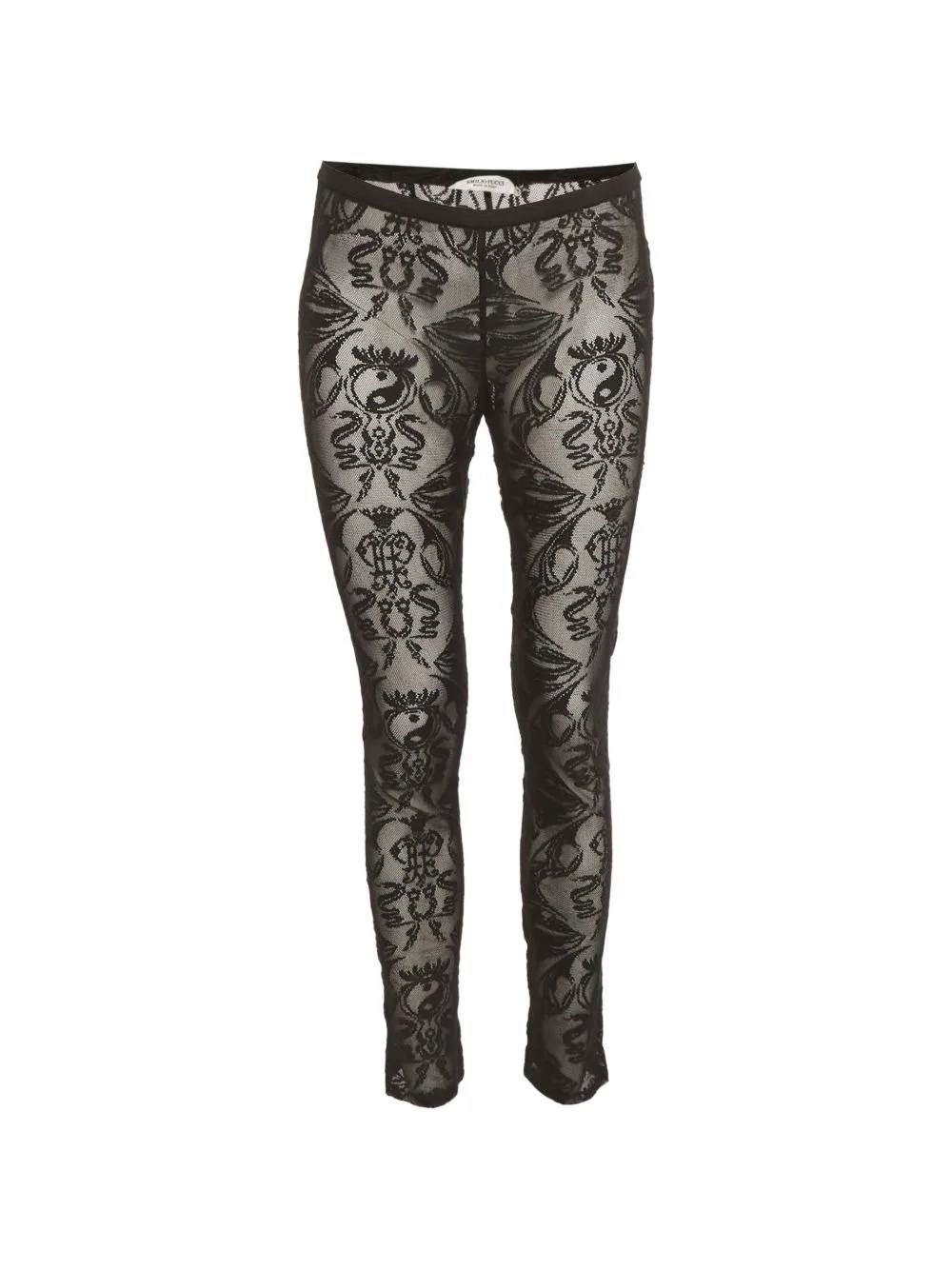 Lace Straight-Leg Trousers by PUCCI Pre-Owned