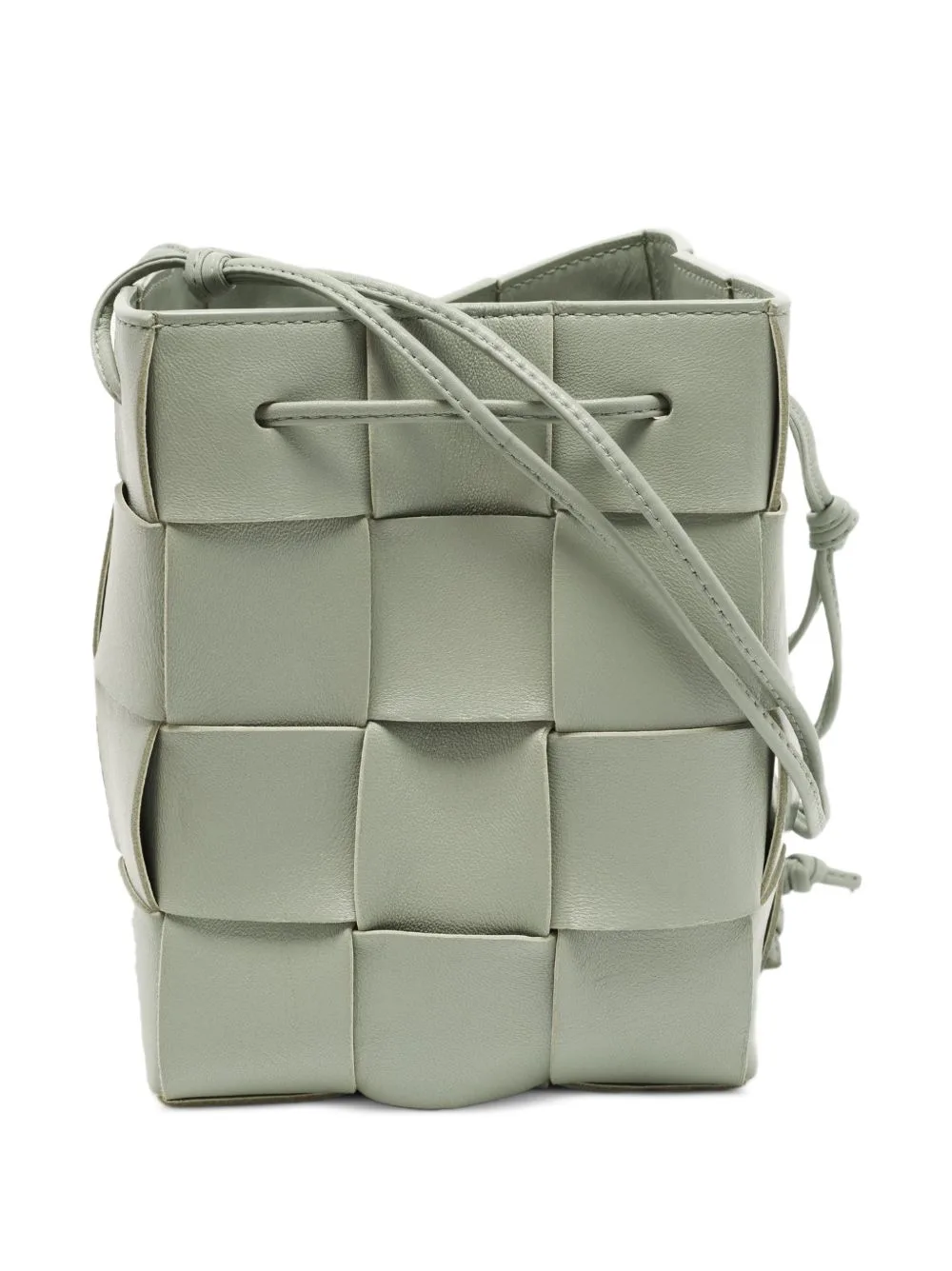 Small Cassette Intrecciato Bucket Bag