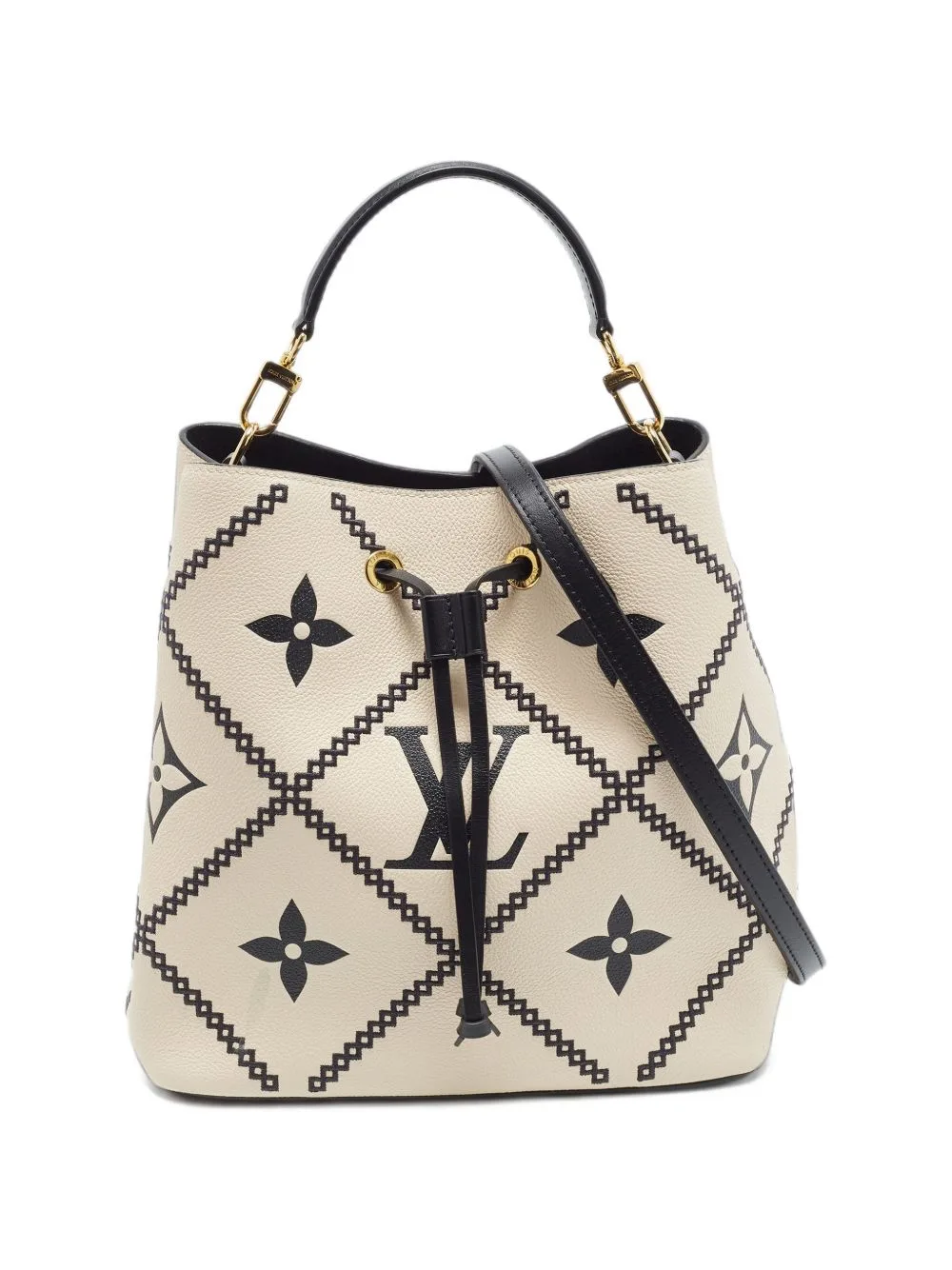 mm NeoNoé Monogram Empreinte Broderies Bucket Bag by Louis Vuitton Pre-Owned