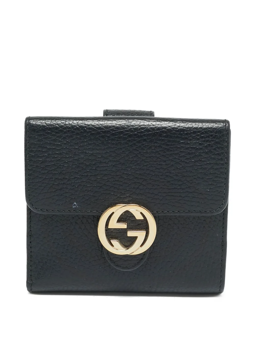 Interlocking G Leather Wallet by Gucci Pre-Owned