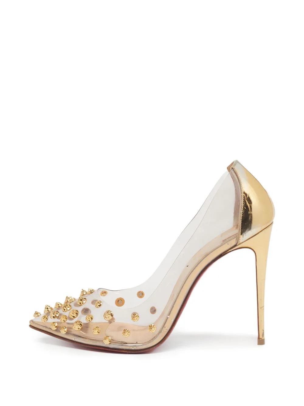 Collaclou Spiked Pumps by Christian Louboutin Pre-Owned